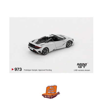 Mini GT #973 McLaren 750S Spider – Cirrus Grey