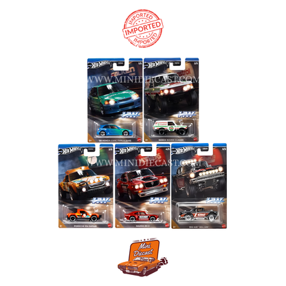 Hot Wheels Silver Series Speed Graphics – Set of 5 (Imported)