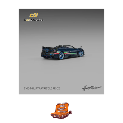 CM Model Pagani Huayra Tricolore (CM64-HUAYRATRICOLORE-02)