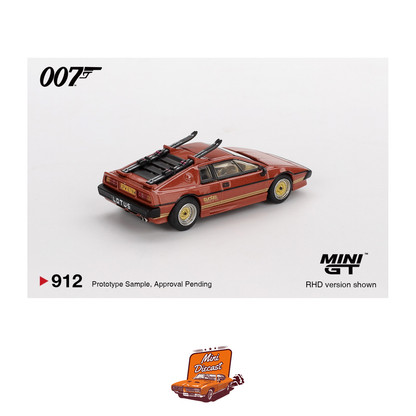 Mini GT #912 Lotus Esprit Turbo Copper Fire Metallic “For Your Eyes Only” – Coming Soon (ETA: March End 2026)