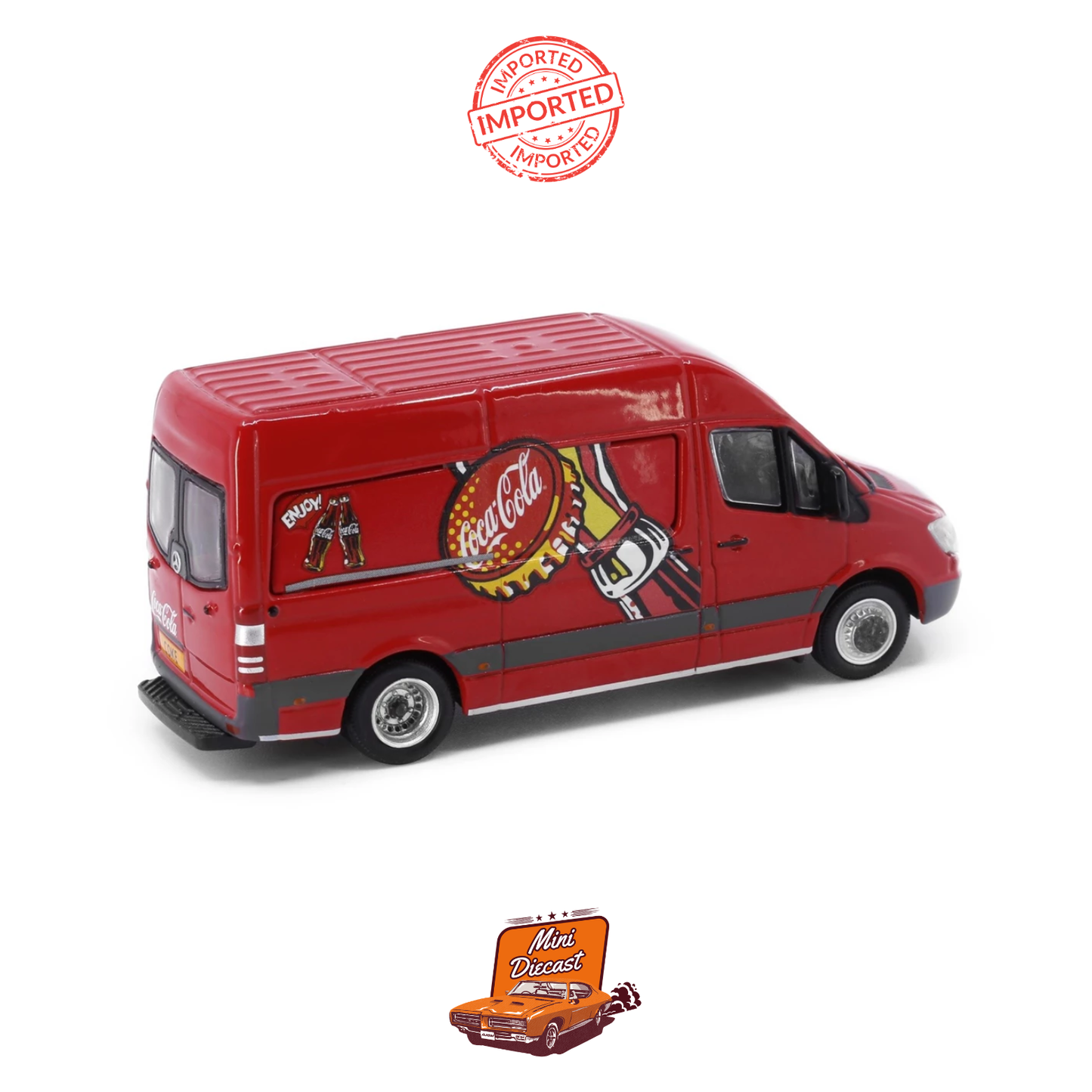 Tiny City x Coca-Cola Mercedes-Benz Sprinter 1:76 Scale