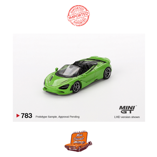 Mini GT #783 McLaren 750S Spider (Mantis Green)
