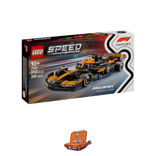 LEGO Speed Champions McLaren F1 Team MCL38 – 269 Pieces