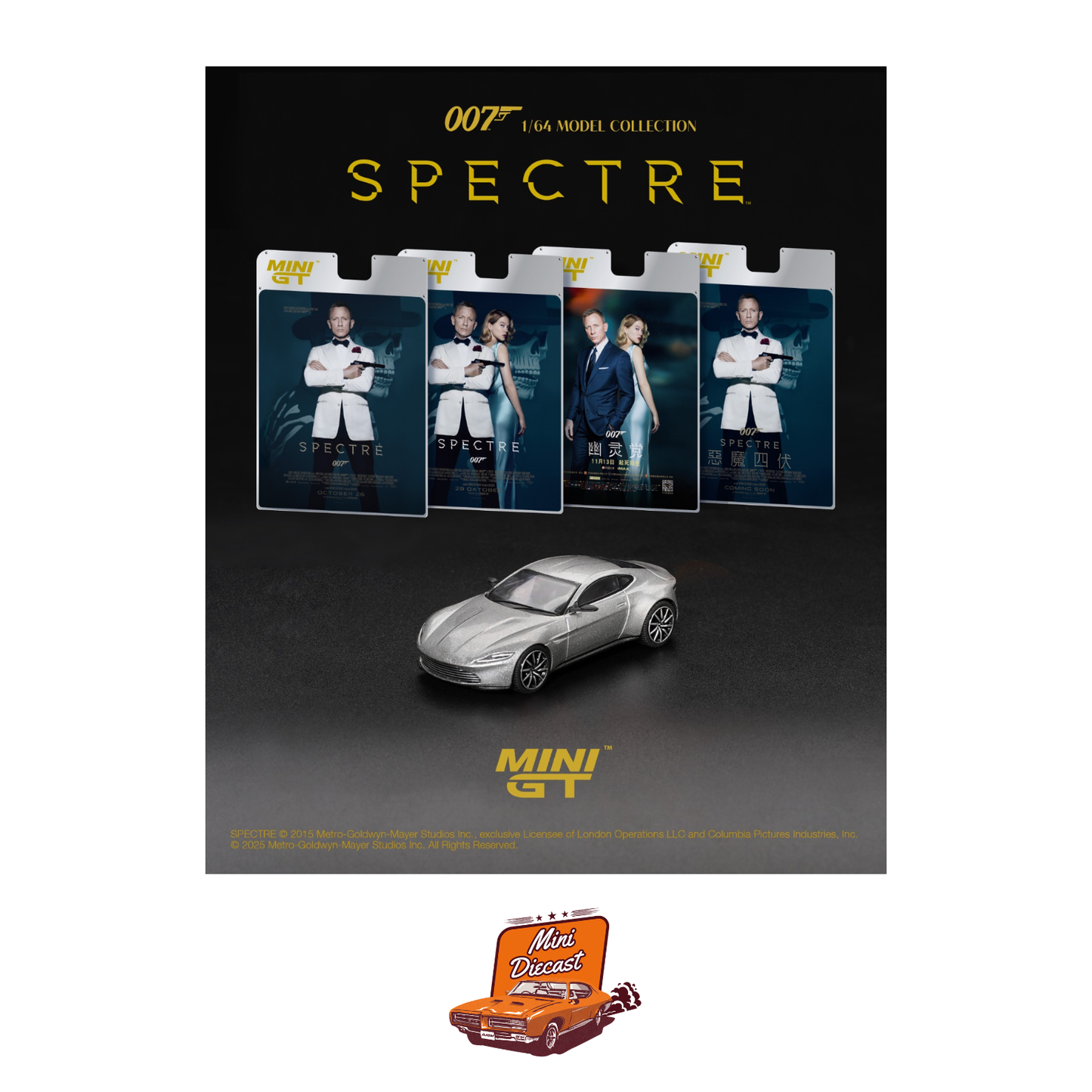 Mini GT #910 Aston Martin DB10 “Spectre” – Coming Soon (ETA: March End 2026)