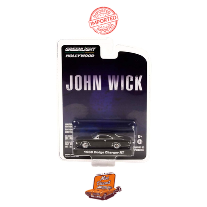 GreenLight John Wick 1968 Dodge Charger RT (Imported)