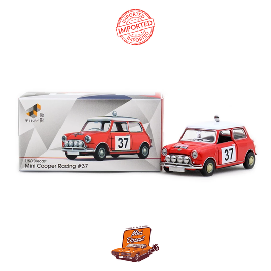 Tiny City Mini Cooper Mk 1 Red #37 1:50 Scale