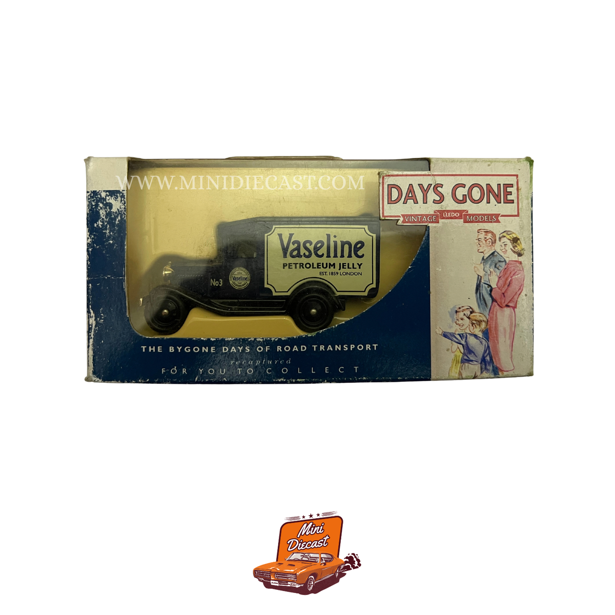 Lledo Days Gone Vintage Models Model A Ford Van Vaseline DG013083