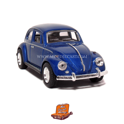 Volkswagen Classic Beetle - Blue (1:32 Scale)
