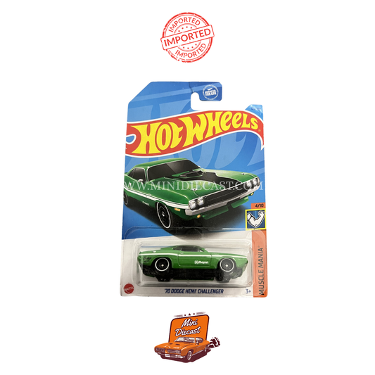 Hot Wheels Mainline – ’70 Dodge Hemi Challenger (J Hook Bend) (Imported)