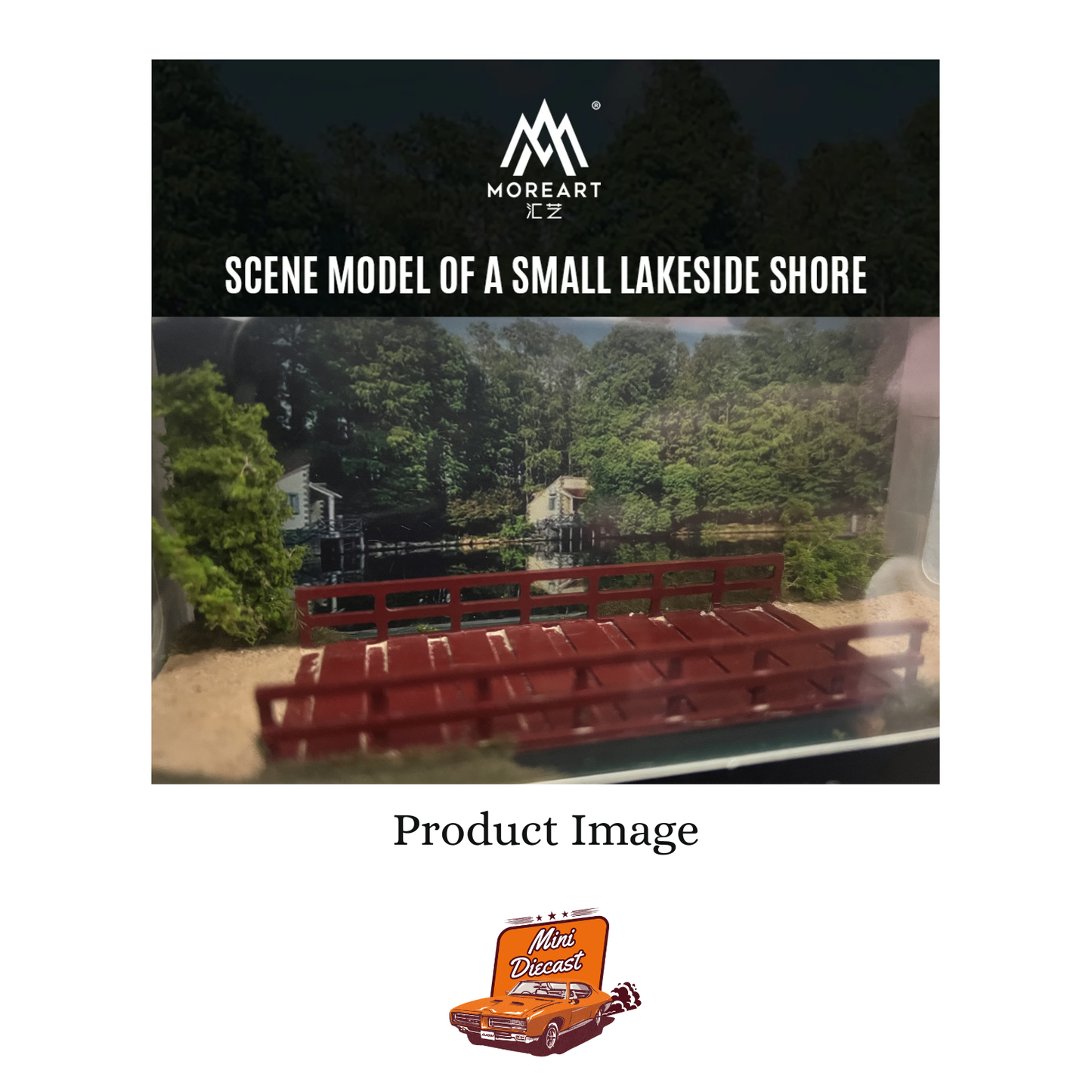 MoreArt Small Lakeside Shore Diorama for 1:64 Scale (MO901309)