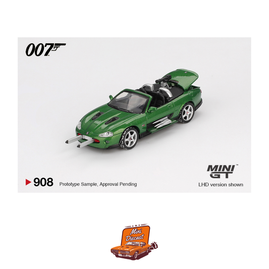 Mini GT #908 Jaguar XKR “Die Another Day” – Coming Soon (ETA: Jan End 2026)