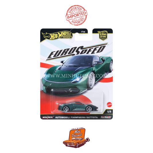 Hot Wheels Premium Car Culture Euro Speed – Automobili Pininfarina Battista (Imported)