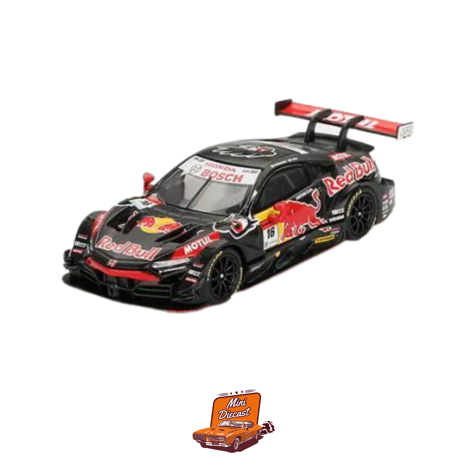 Mini GT #848 Honda NSX-GT “Type S” GT500 #16 – Red Bull MOTUL