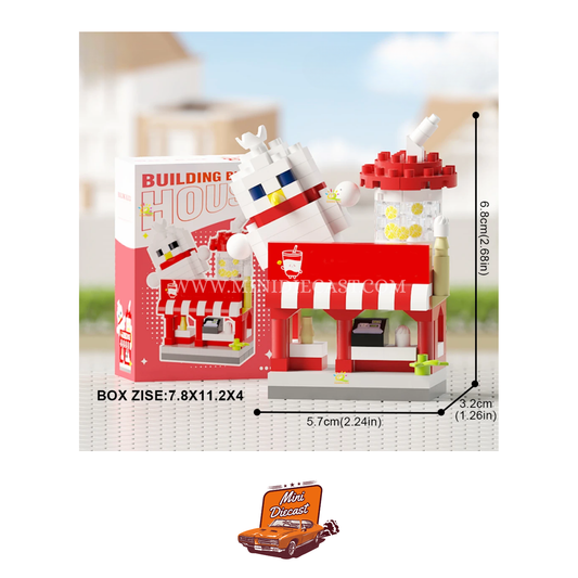 Micro Block – Small Cafe Building Block (Imported)