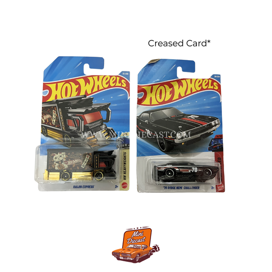 Hot Wheels Mainline (Set of 2) – Raijin Express / ’70 Dodge HEMI Challenger