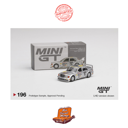 Mini GT #196 Mercedes-Benz 190E 2.5-16 Evolution II #5 (Imported)