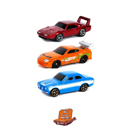 Jada Nano Hollywood Rides – Fast & Furious (3 Pack)