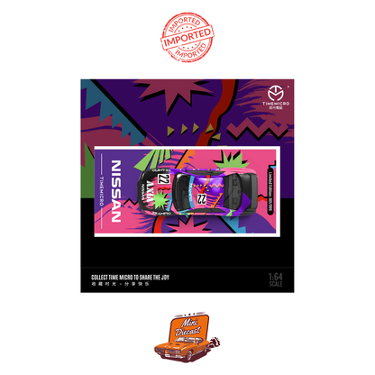 Time Micro Nissan GT-R R32 Axia #22 with Figurine (Imported)
