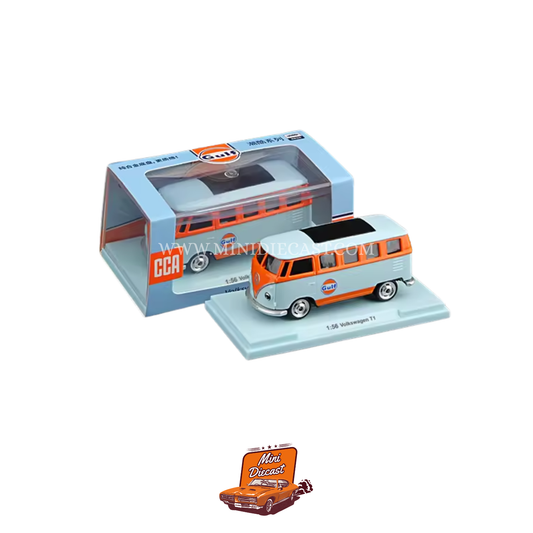 CCA Volkswagen T1 Gulf Livery (With Acrylic Case)