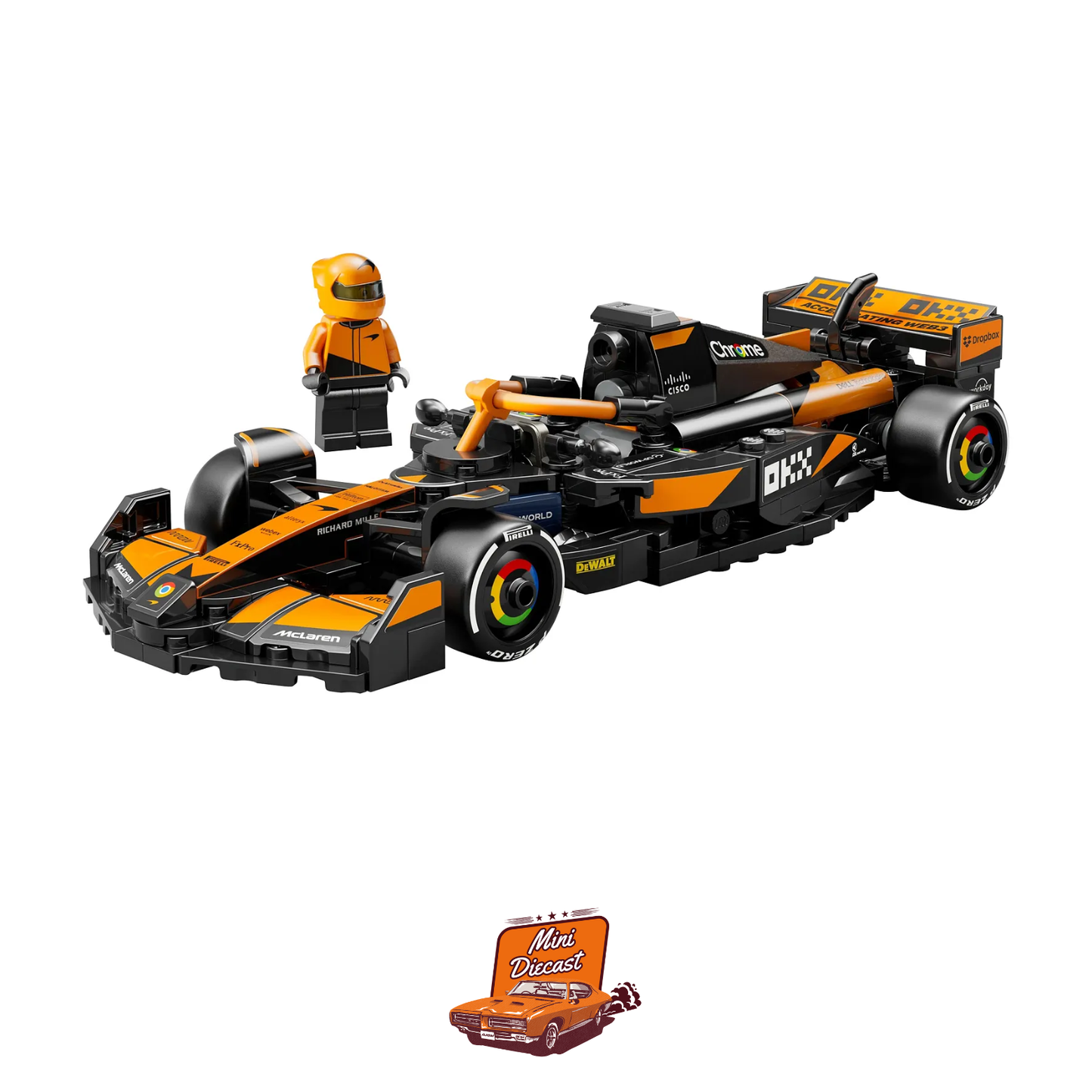 LEGO Speed Champions McLaren F1 Team MCL38 – 269 Pieces