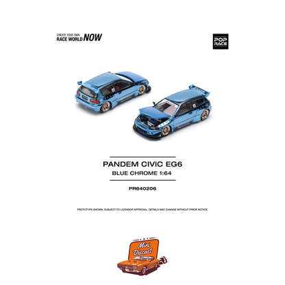 Pop Race Pandem Civic EG6 PR64-206