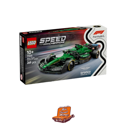 LEGO Speed Champions Aston Martin Aramco F1 AMR24 – 269 Pieces