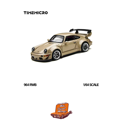 Time Micro RWB 964 Porsche Champagne Gold 1:64