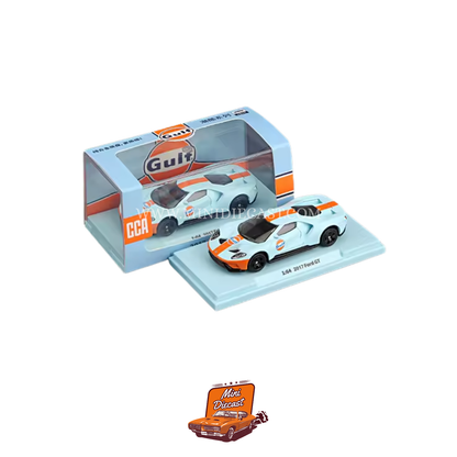 CCA 2017 Ford GT Gulf Livery (With Acrylic Case)