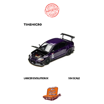 Time Micro Mitsubishi Lancer Evolution Voltex EVO IX Metallic Purple (Imported)