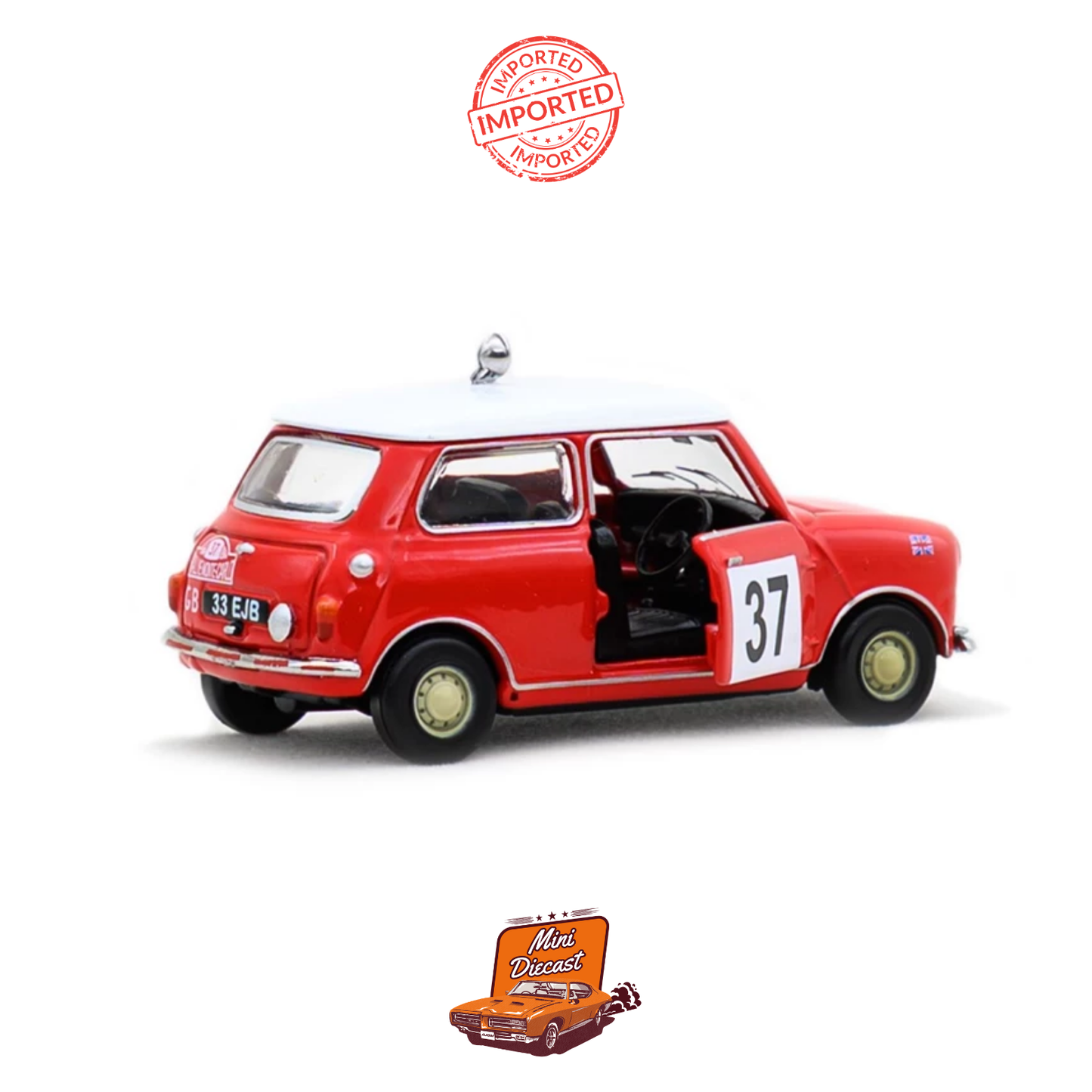 Tiny City Mini Cooper Mk 1 Red #37 1:50 Scale