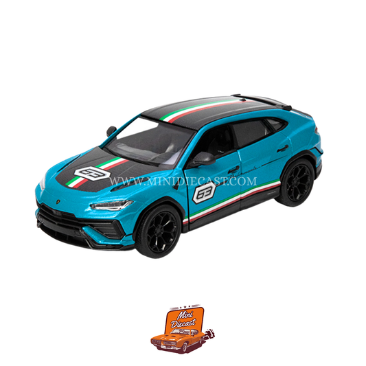 Kinsmart Lamborghini Urus Performante (Livery Edition) – 1:40 Scale Teal
