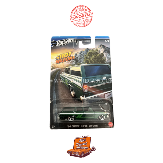 Hot Wheels Silver Series – ’64 Chevy Nova Wagon (Imported)