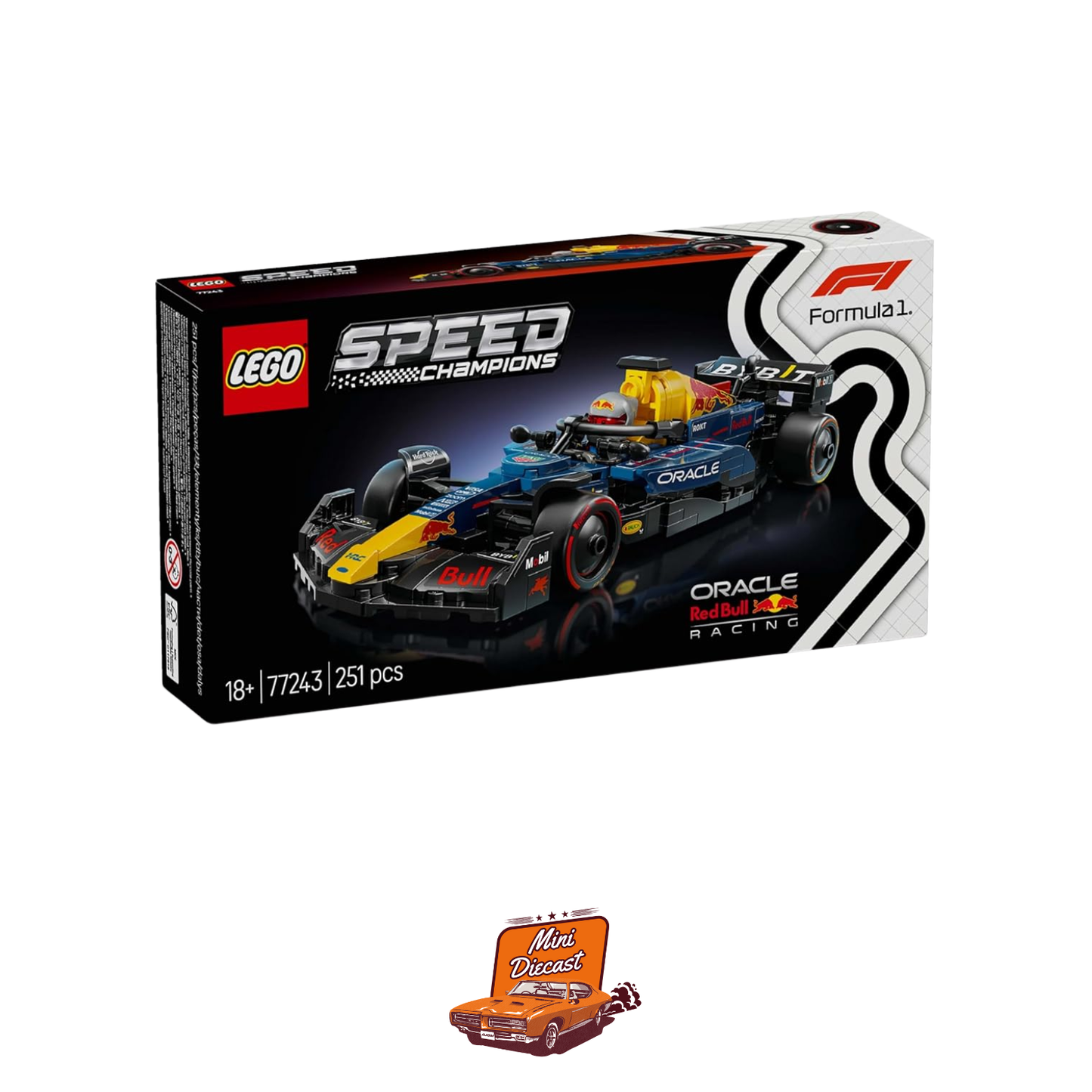 LEGO Speed Champions Oracle Red Bull Racing RB20 F1 – 251 Pieces
