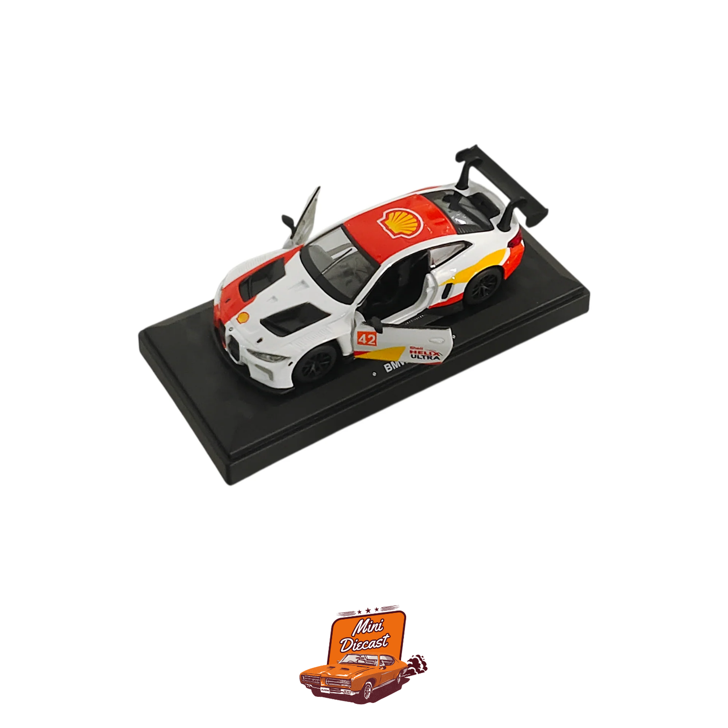 CCA BMW M4 GT3 Shell Livery 1:44 Scale with Acrylic Case