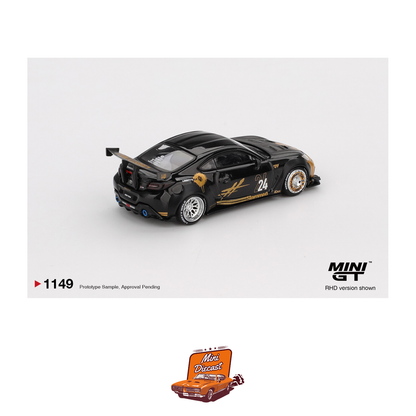 Mini GT #1149 Toyota GR86 LB Nation Black Gold – Coming Soon (ETA: April End 2026)