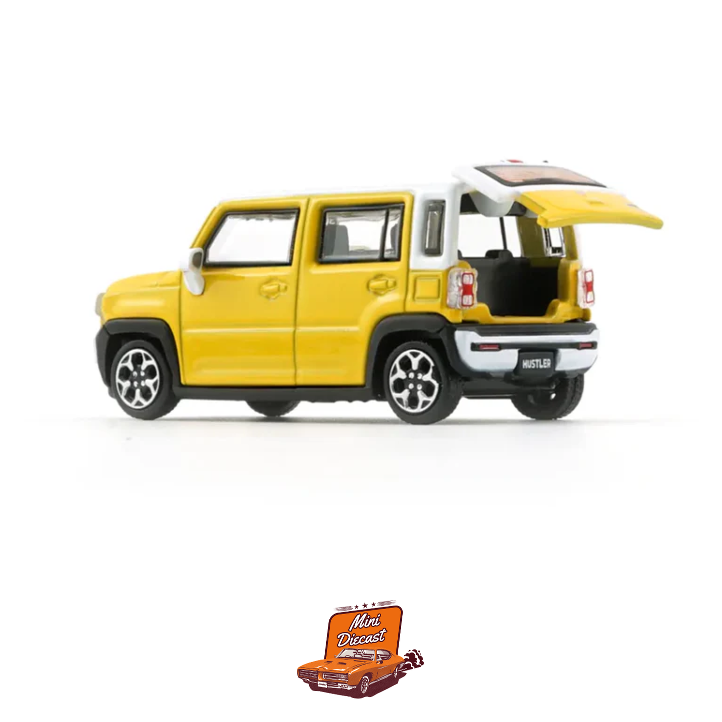 BM Creations Suzuki Hustler 2019 Active Yellow / White Top (64B0389)