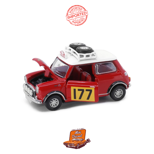 Tiny City Mini Cooper Mk 1 Rally #177 1:50 Scale