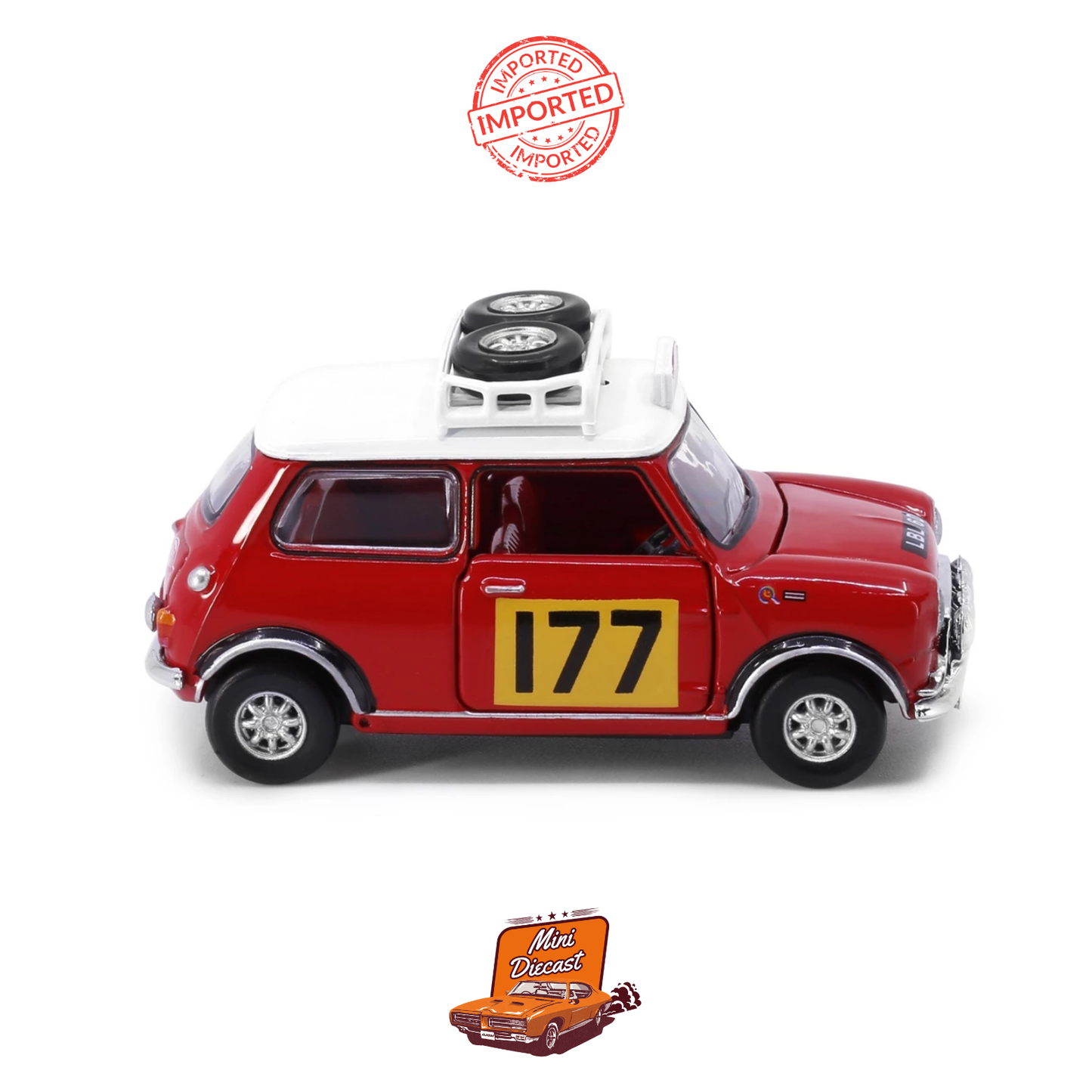 Tiny City Mini Cooper Mk 1 Rally #177 1:50 Scale