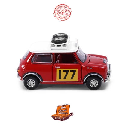 Tiny City Mini Cooper Mk 1 Rally #177 1:50 Scale
