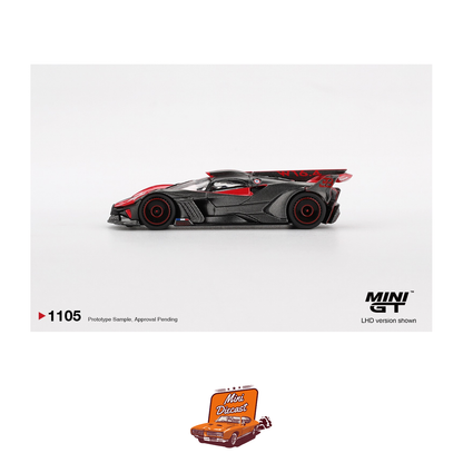 Mini GT #1105 Bugatti Bolide Red – Coming Soon (ETA: April End 2026)