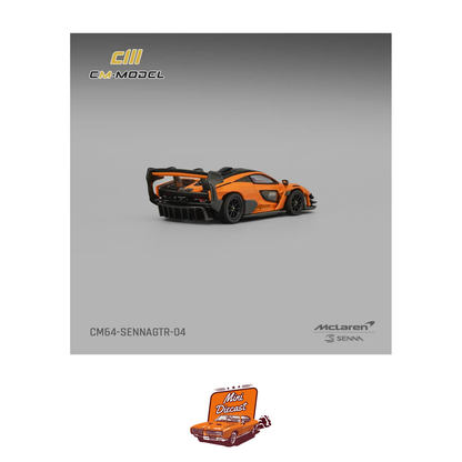 CM Model McLaren Senna GTR Papaya Orange (CM64-SENNAGTR-04)