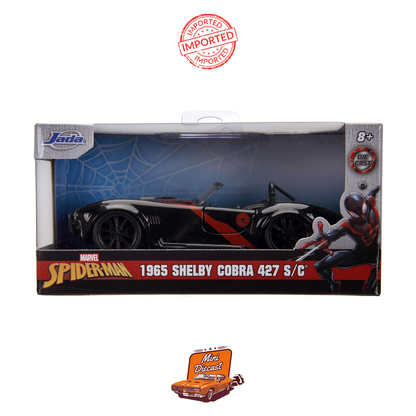 Jada Hollywood Rides “Spider-Man” 1965 Shelby Cobra 427 S/C 1:32 Scale