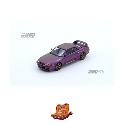 INNO64 Nissan Skyline GT-R (R32) Midnight Purple Australian Special Edition IN64-R32-MP-AS