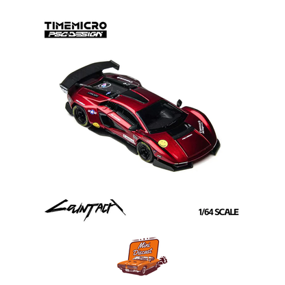 Time Micro × PSC Design Lamborghini Countach "V" Scarlet (TM647705)