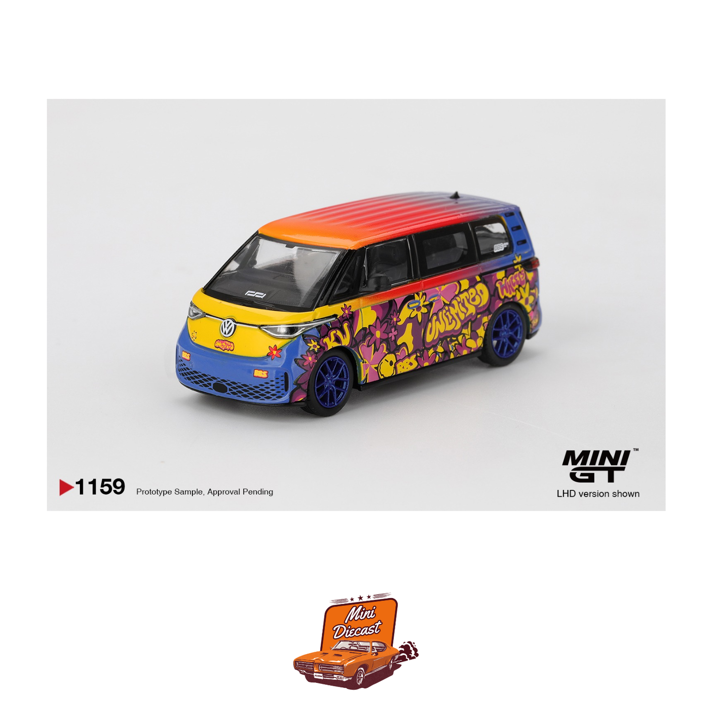 Mini GT #1159 Volkswagen ID. Buzz KW BBS – Coming Soon (ETA: April End 2026)