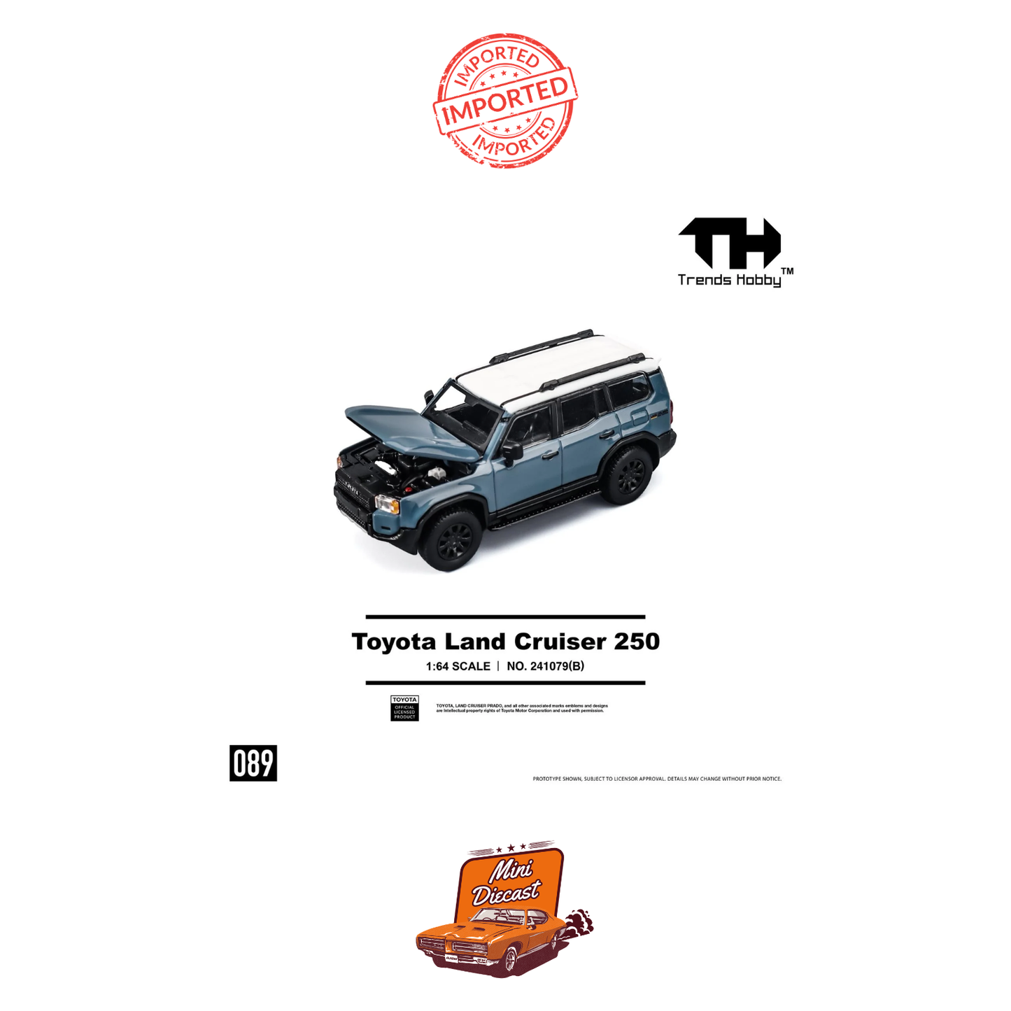 Trends Hobby Toyota Land Cruiser 250 (Blue)