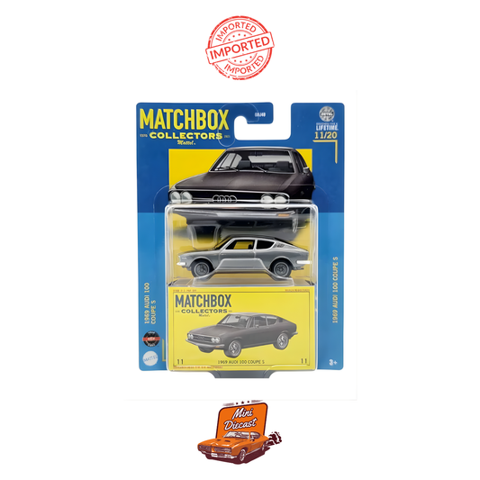 Matchbox Collectors 1969 Audi 100 Coupe S (Imported)