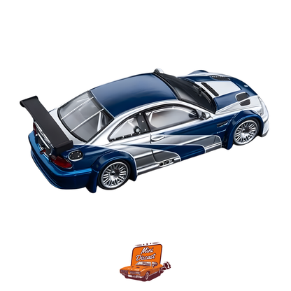 DCM BMW E46 M3 GTR 1:64 Scale – Need for Speed Livery