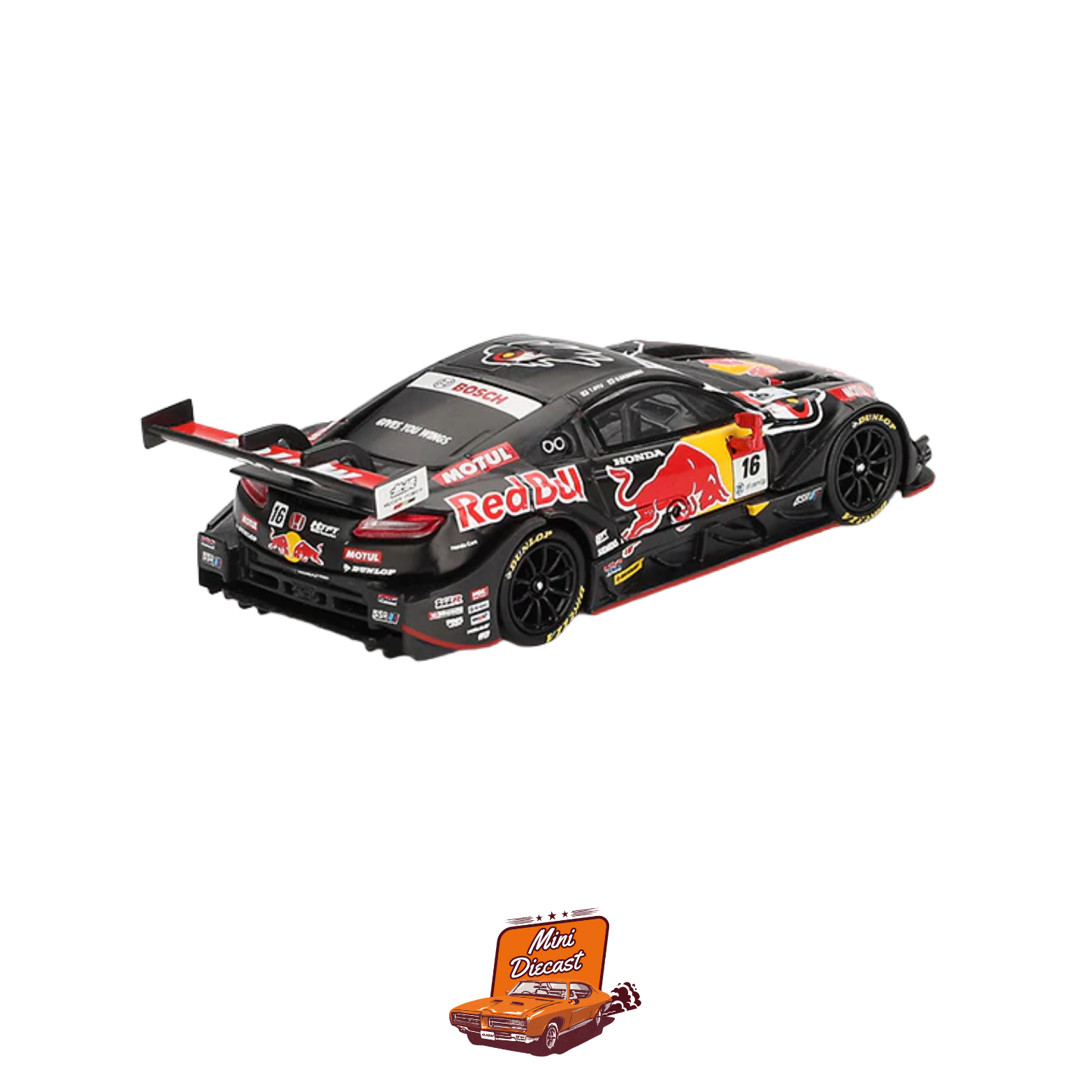 Mini GT #848 Honda NSX-GT “Type S” GT500 #16 – Red Bull MOTUL