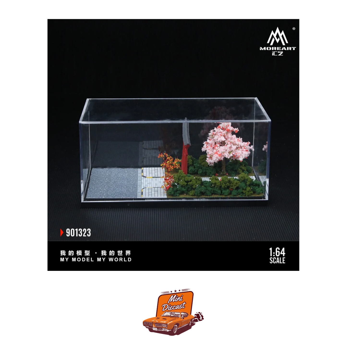 More Art Torii Gate Landscape Scene Model (MO901323)